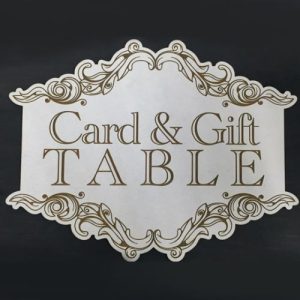Card and Gift Table
