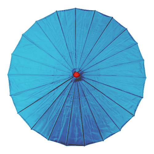 Light Blue Chinese Parasol