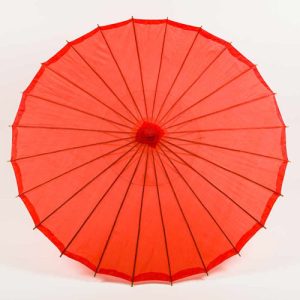 Red Chinese Parasol