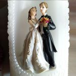 20cm Bride and Groom Candle