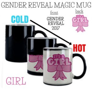 Girl Gender Reveal Mug