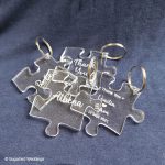 Custom Puzzle Keyring