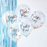 Baby Boy Confetti Balloon