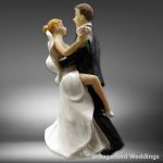 Dancing couple cake topper
