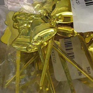 Mini Gold Bell Sticks