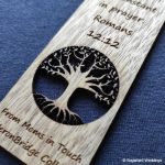 Custom Wooden Bookmark