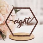 Hexagon Table Numbers