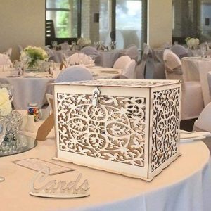 Floral Wedding Card Box