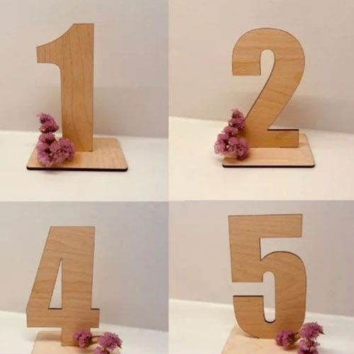 Impression Table Numbers