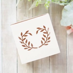 Classic Leaves Favour Box