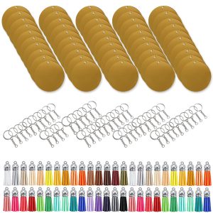 Gold Mirror Acrylic Multicoloured Tassel Kit