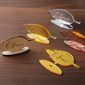 Personalised leaf place card with stand